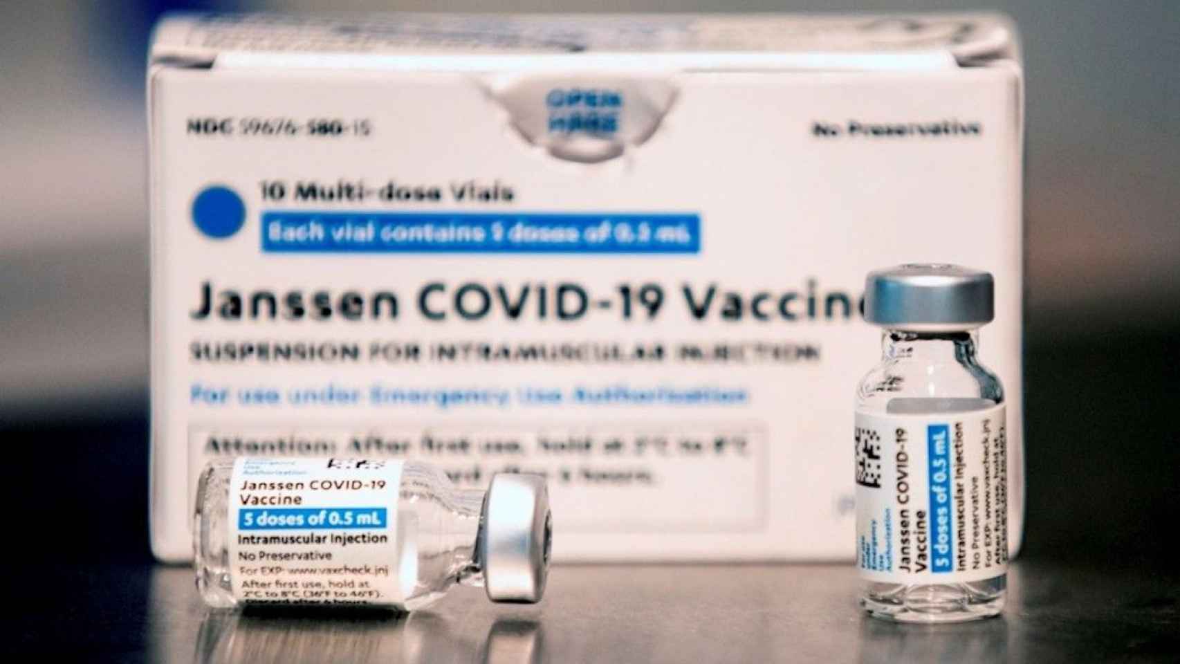 Viales de la vacuna de Janssen / EFE