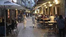 Terrazas de bares de A Coruña en una imagen de archivo / M. Dylan - Europa Press