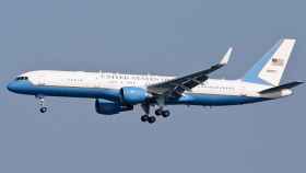 El Air Force Two, el avión privado de Kamala Harris, ha aterrizado este martes en Barcelona / ARCHIVO