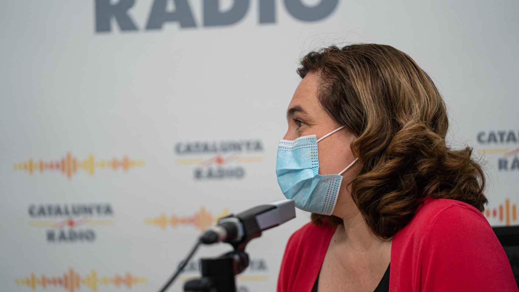 Ada Colau, entrevistada en Catalunya Ràdio / TWITTER