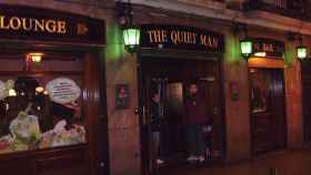 Exterior del bar The Quiet Man de Barcelona