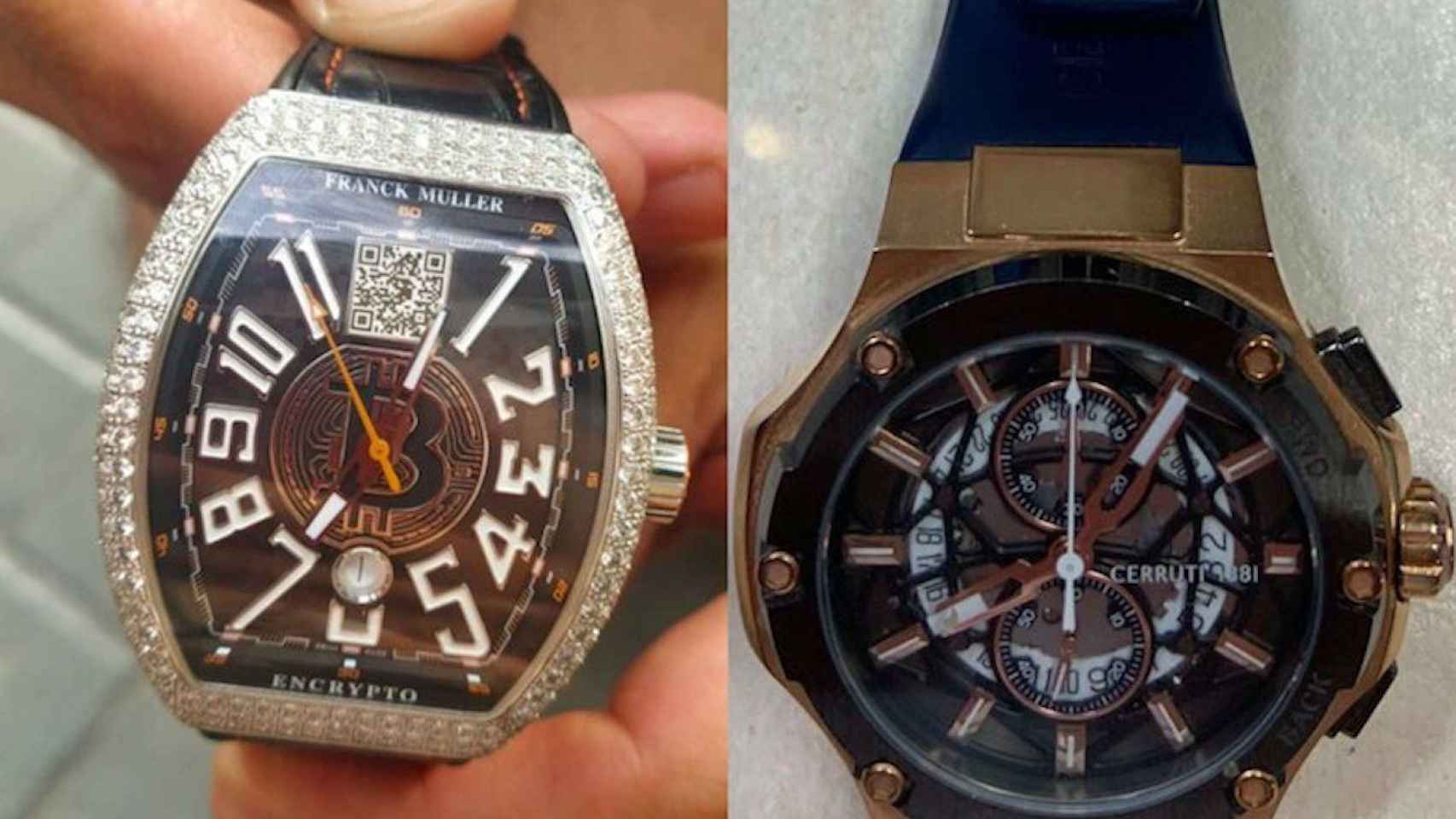 Los relojes valorados en más de 100.000 euros robados el jueves / GUARDIA URBANA