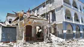 Viviendas derrumbadas tras el terremoto en Haití / EFE