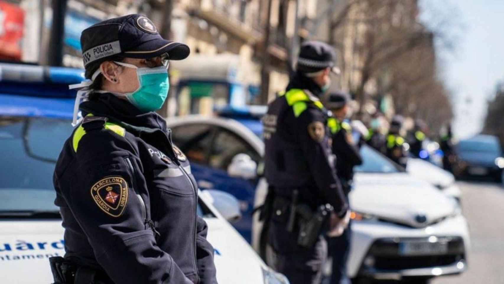 Agentes de la Guardia Urbana en Barcelona / CG