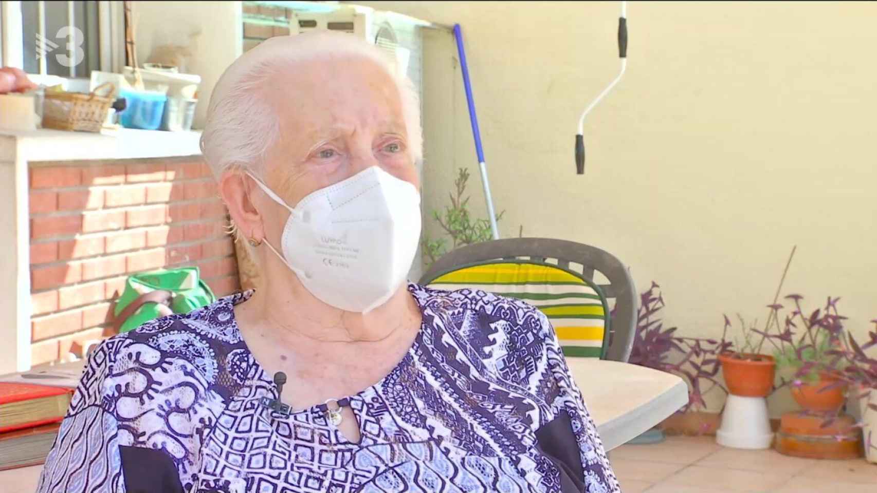Rosario Bravo, la anciana desahuciada por error en L'Hospitalet / TV3