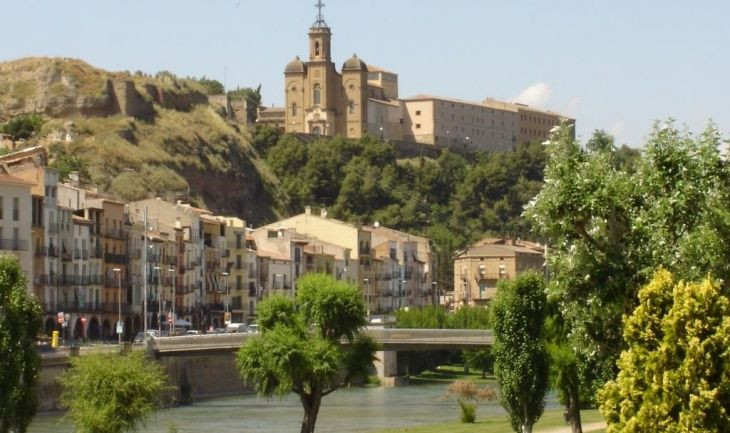Vista general del municipio de Balaguer, en Lleida