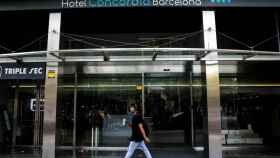 Hotel Concordia de Barcelona donde ha sido asesinado un niño de dos años / EFE