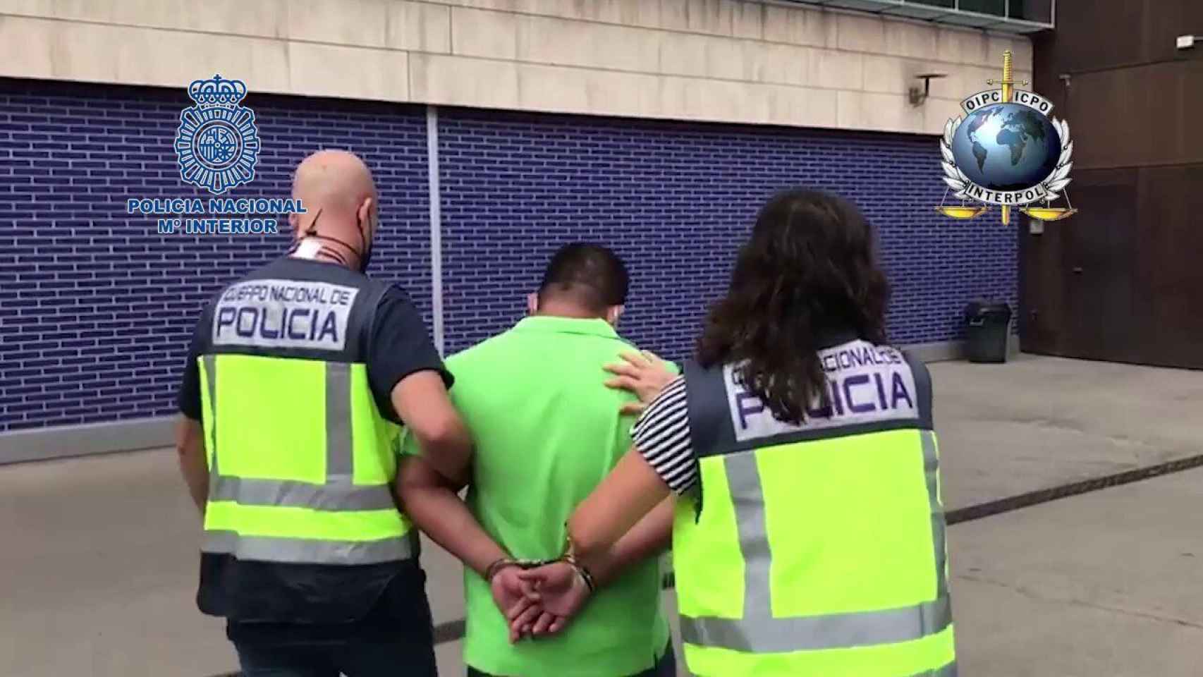 El sospechoso reclamado por Ecuador / POLICIA