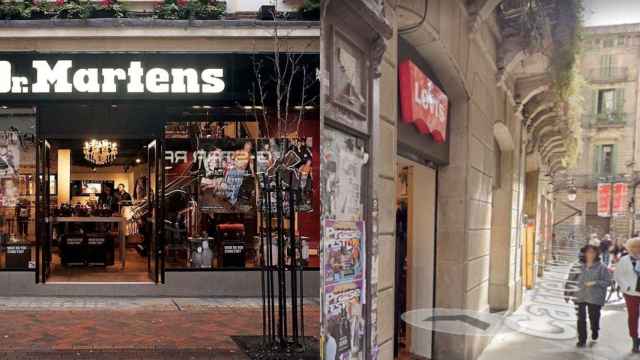 Un establecimiento de Dr. Martens junto a su nuevo local, donde antes estaba Levi's / ARCHIVO