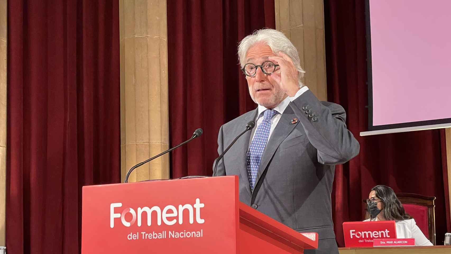 Josep Sánchez Llibre, presidente de Foment del Treball / METRÓPOLI