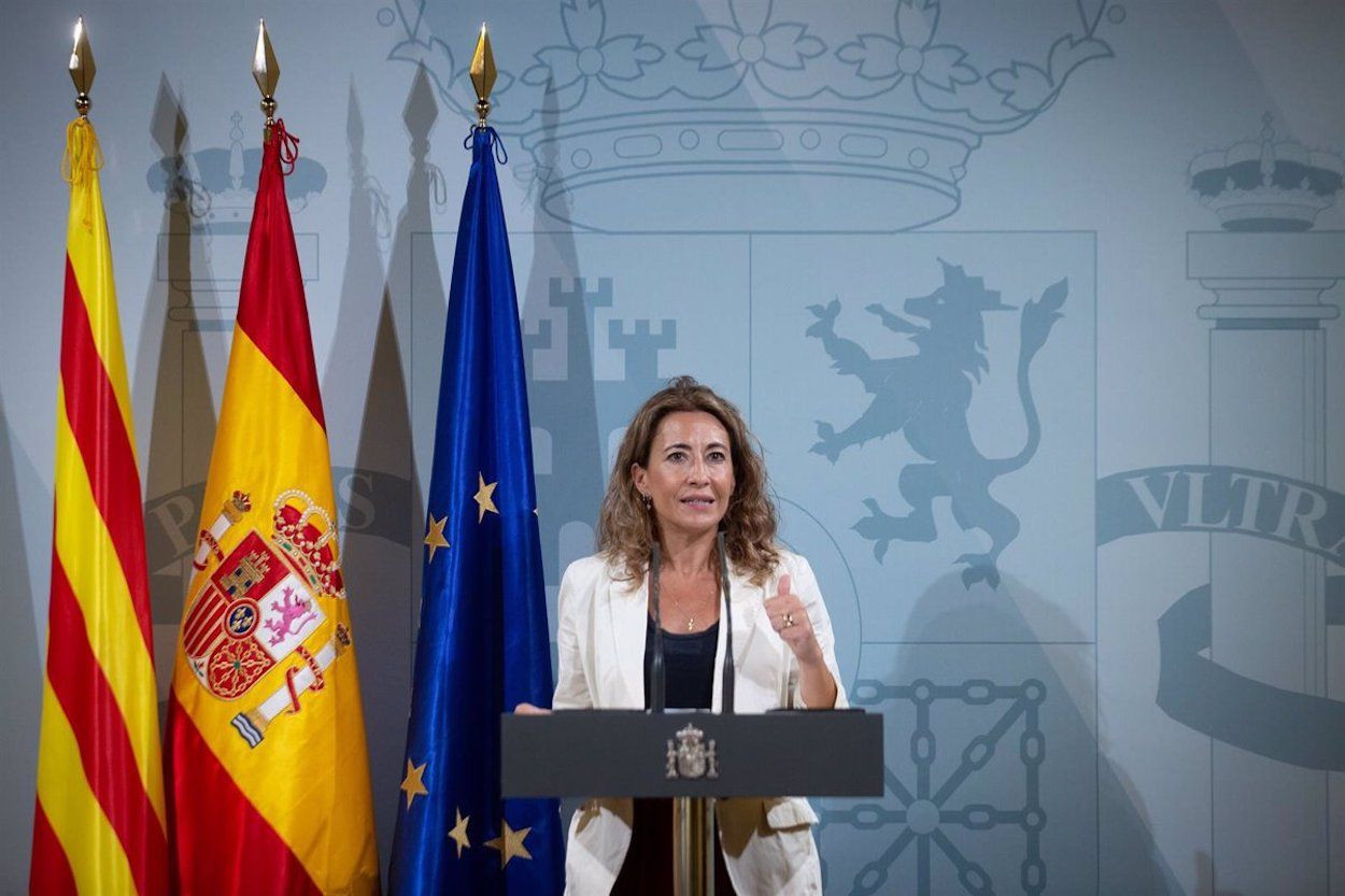 Raquel Sánchez, la ministra de Transportes, Movilidad y Agenda Urbana / EUROPA PRESS