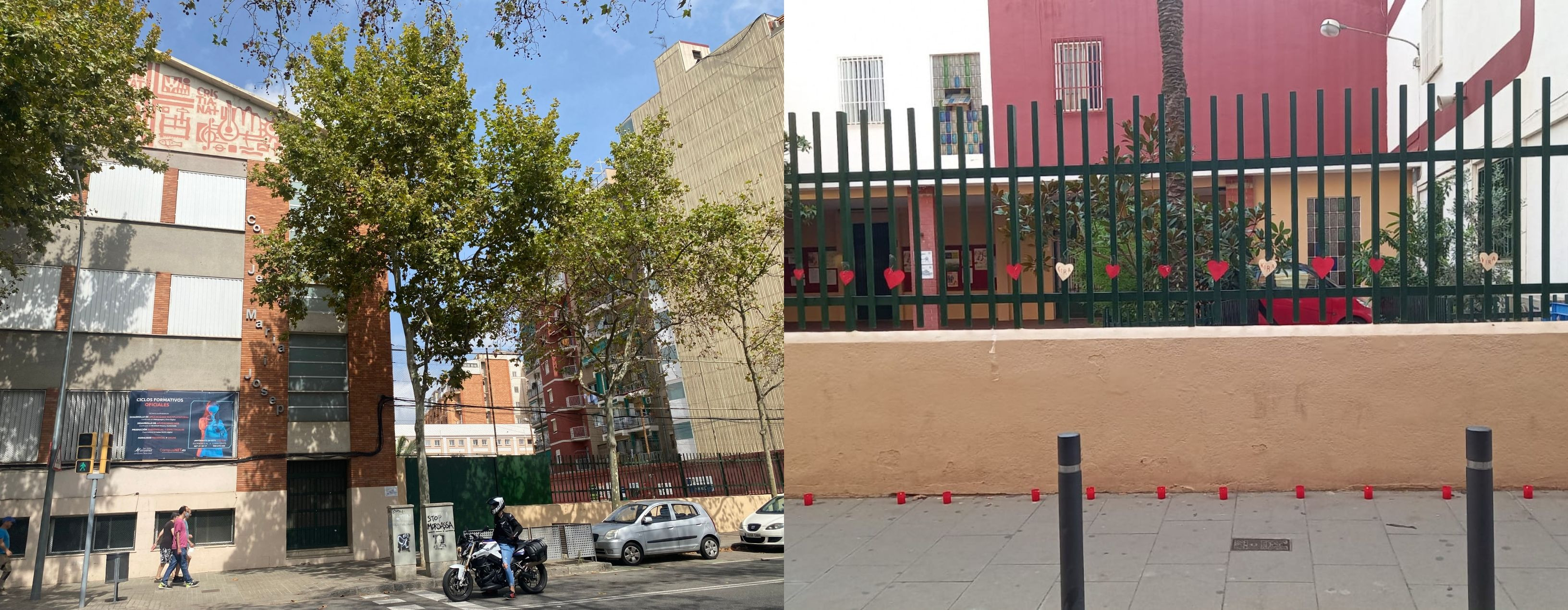 Puertas de la escuela Pare Manyanet de Sant Andreu / METRÓPOLI