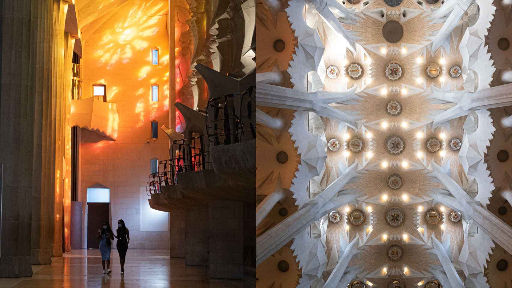 Imágenes del interior de la Sagrada Família / MA - PABLO MIRANZO