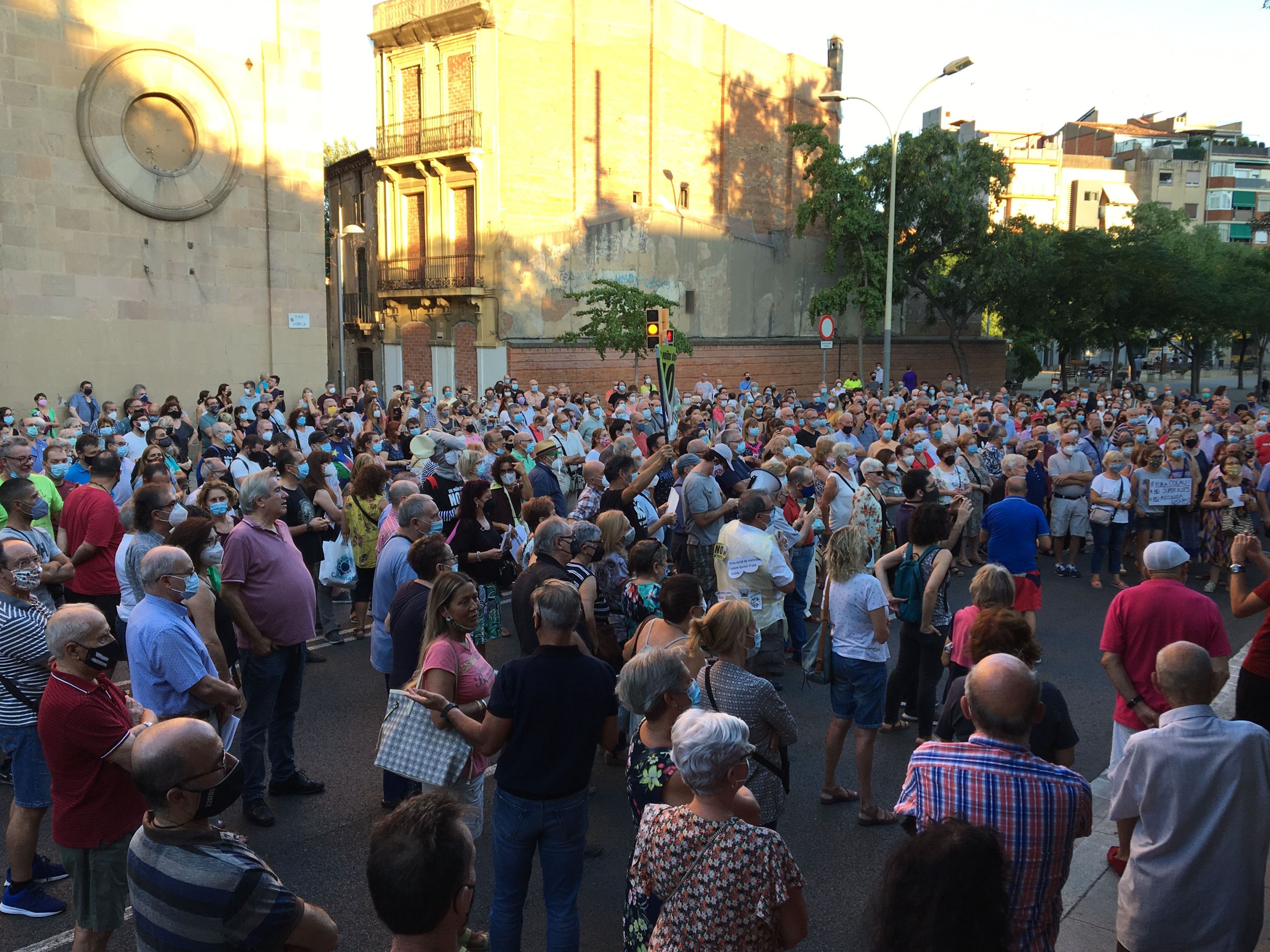 Protesta en Sant Andreu contra el porta a porta / RP