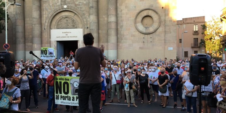 Manifestación contra el puerta a puerta / RP
