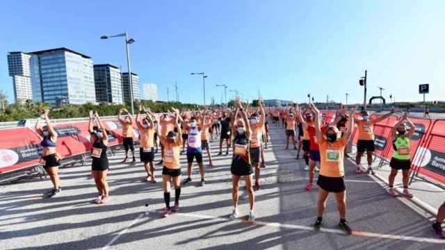 Corredores de la Cursa de la Mercè este domingo / @CatalanCulture