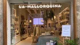 Exterior de un comercio de La Mallorquina, la firma barcelonesa de moda para el hogar