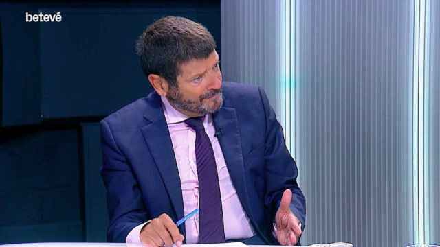 Albert Batlle, en su entrevista de este lunes en el programa 'bàsics' / BETEVÉ