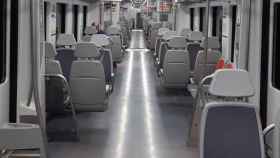 Un tren de Rodalies, vacío / EUROPA PRESS