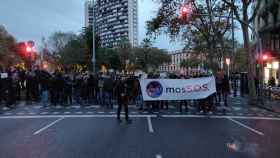 Manifestación de Mossos d'Esquadra en la plaza Tetuan de Barcelona en diciembre de 2018 / EUROPA PRESS