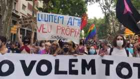 Protesta LGTBI contra las agresiones en Barcelona / EUROPA PRESS