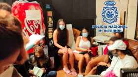 Las mujeres liberadas por la Policía Nacional / POLICÍA NACIONAL