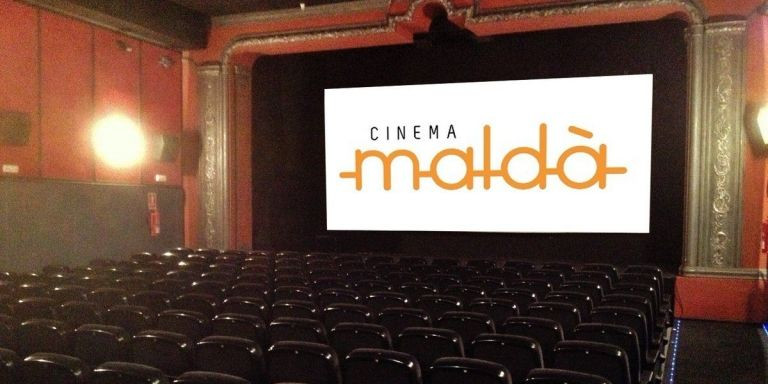 Interior de la sala de los Cines Maldà / REDES SOCIALES - @cinemamalda