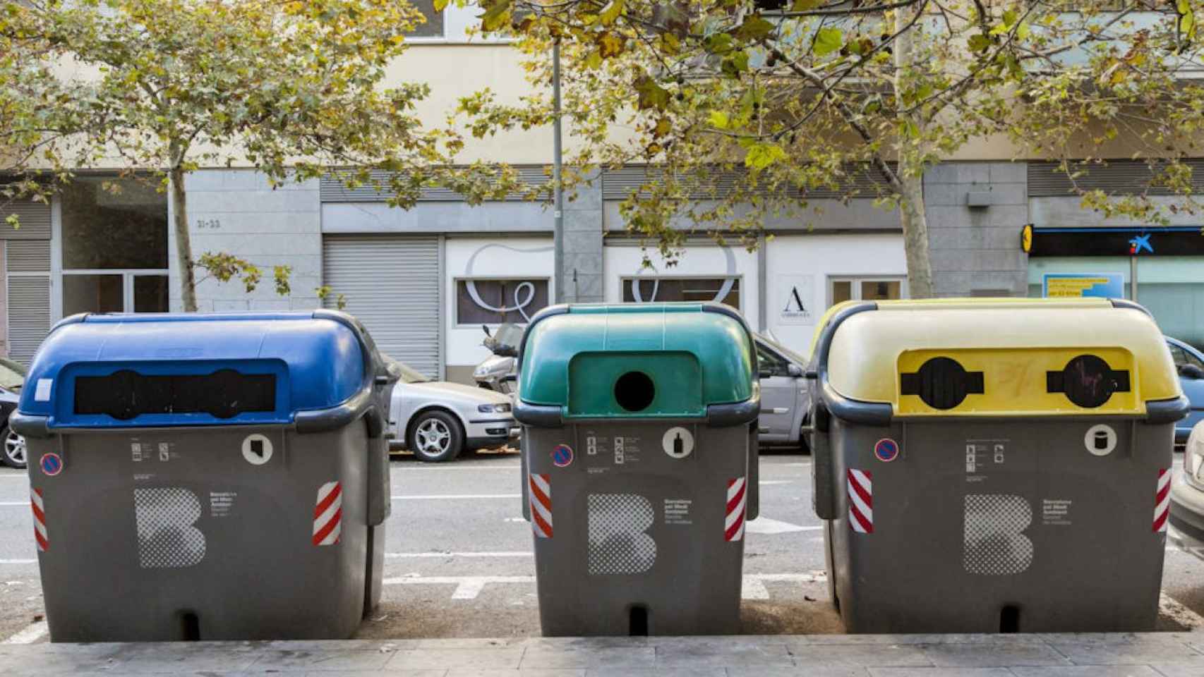 Contenedores de la basura en Barcelona / AYUNTAMIENTO DE BARCELONA