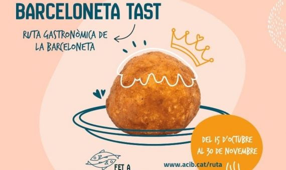Cartel promocional del Barceloneta Tast / BARCELONETA TAST