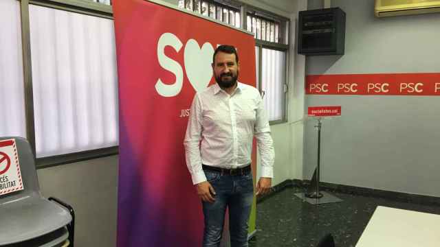 El líder del PSC en Badalona, Rubén Guijarro / RUBÉN PACHECO