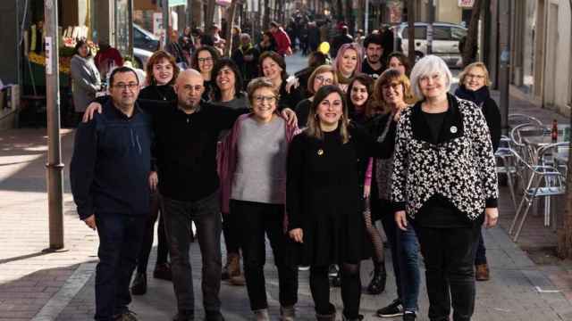 Miembros del equipo para las elecciones municipales de Guanyem Badalona en Comú / GBeC