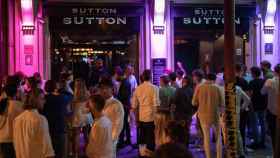 Exterior de la discoteca Sutton de Barcelona / EUROPA PRESS
