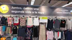 Carrefour testa en España la comercialización de ropa de segunda mano / CARREFOUR