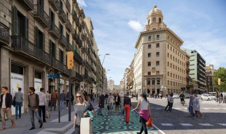 Render de la calle Pelai de Barcelona / AYUNTAMIENTO DE BARCELONA
