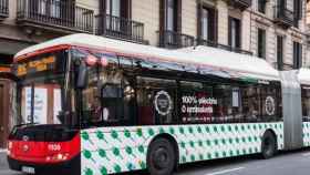 Un bus eléctrico en Barcelona / EUROPA PRESS