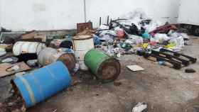 Residuos en el vertedero ilegal del Bon Pastor / ERC