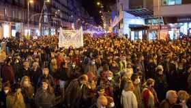 Manifestación en Barcelona contra la subida del precio de la luz / EFE