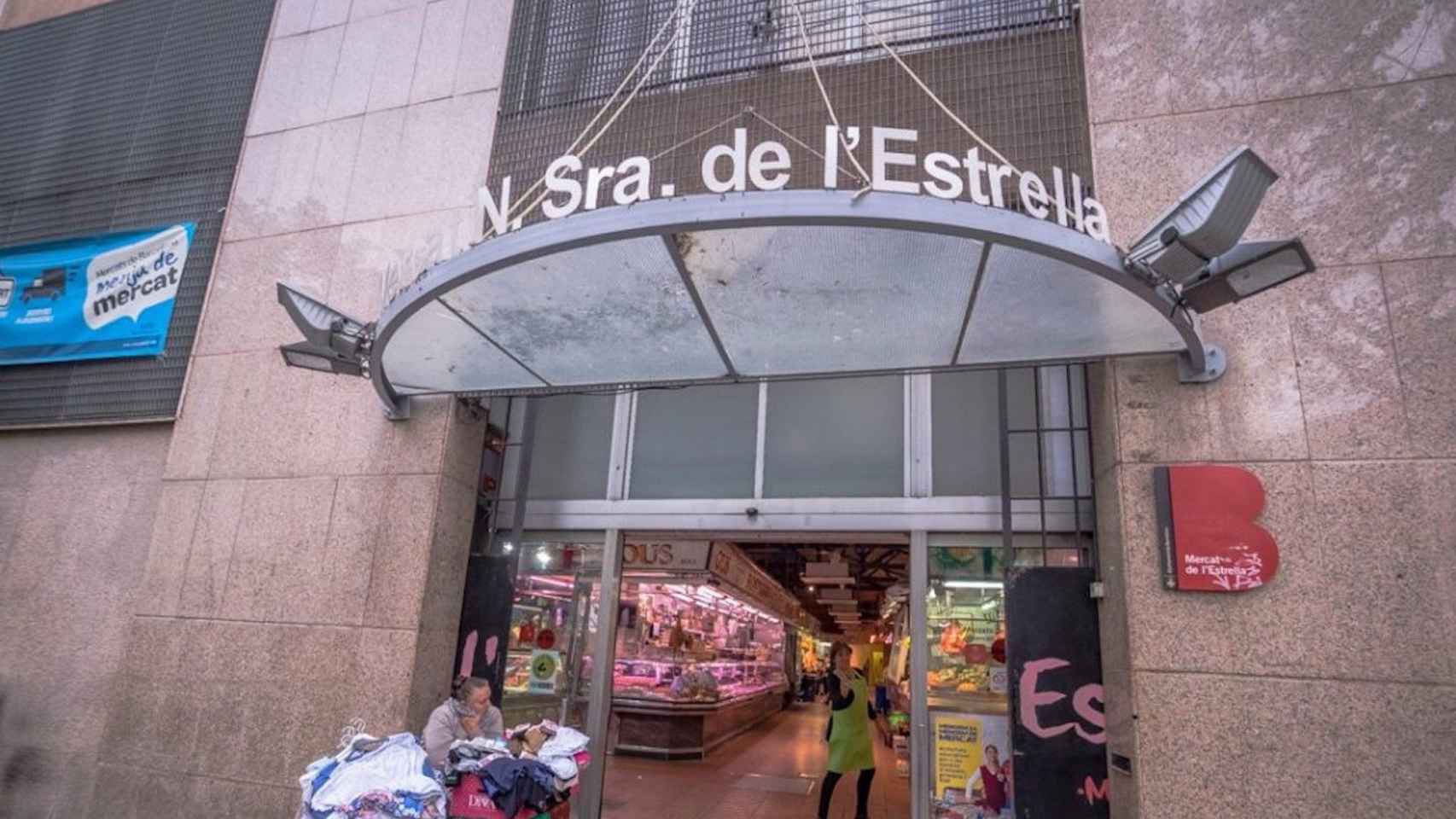 Entrada al mercado de l'Estrella de Gràcia / AYUNTAMIENTO DE BARCELONA