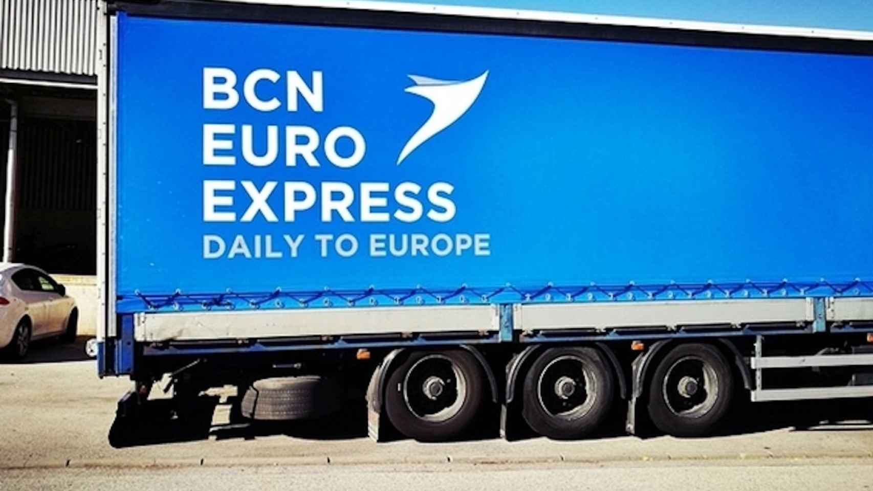 Un camión de BCN Euroexpress (grupo Bofill & Arnán) / MA