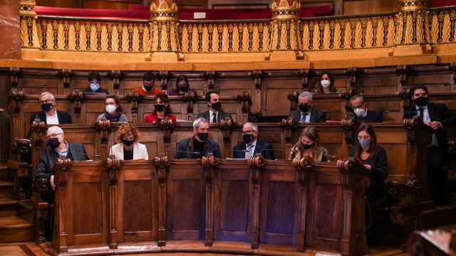 Concejales durante la sesión plenaria de Barcelona / AJ BCN