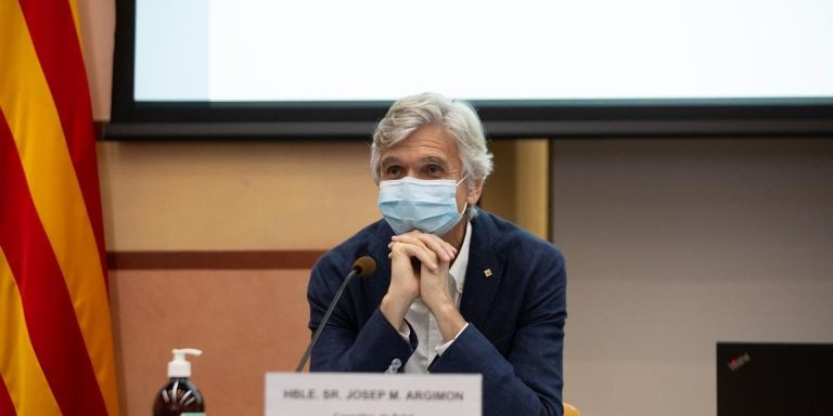 El conseller de Salud de la Generalitat, Josep Maria Argimon, en una imagen de archivo / David Zorrakino - Europa Press