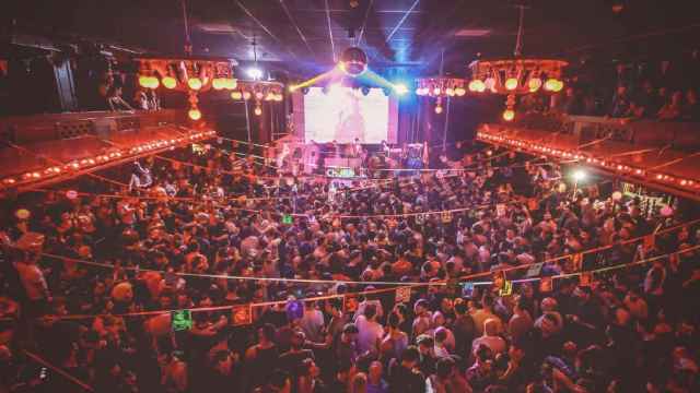 Interior de la discoteca Apolo de Barcelona