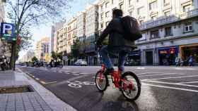 Carril bici de la calle de Aragó / AYUNTAMIENTO DE BARCELONA