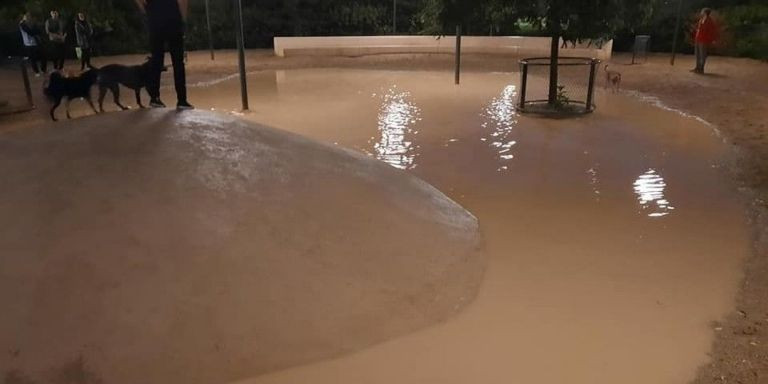 Pipican inundado en Glòries / ESPAI GOS BCN