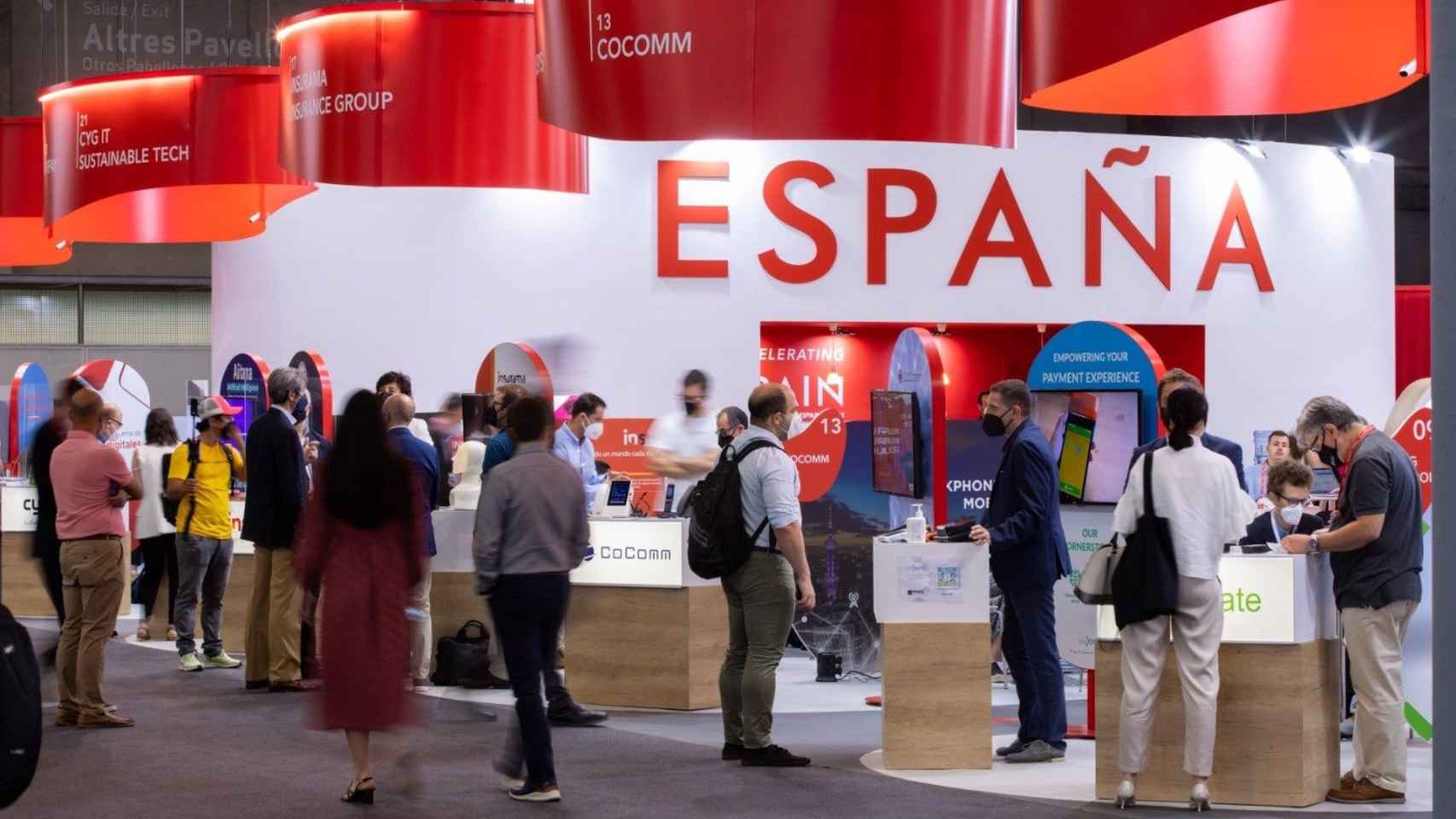 Pabellón de España, organizado por Red.Es en el Mobile World Congress / RED.ES
