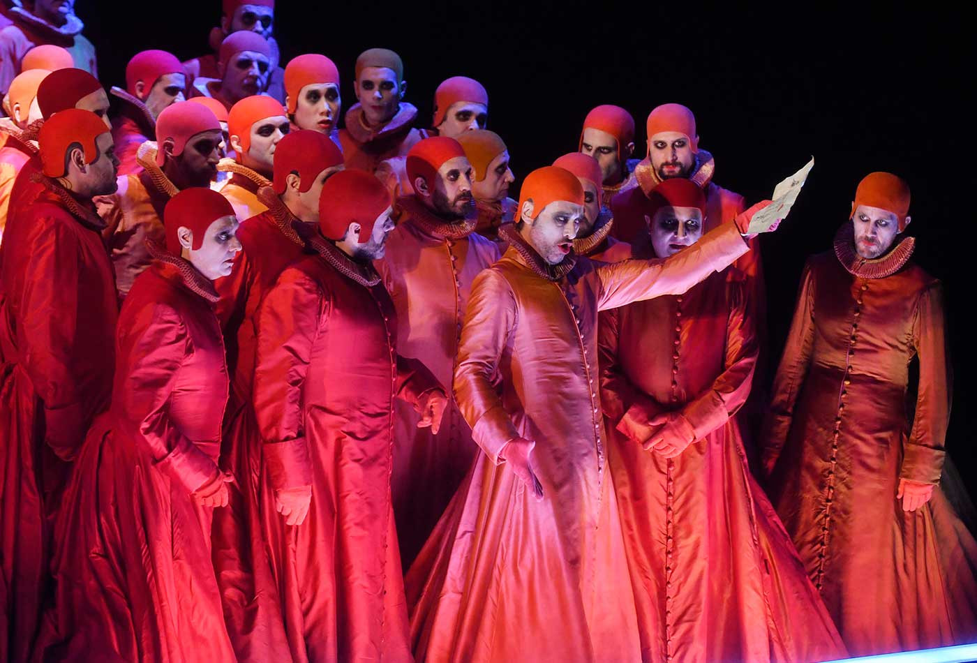 Una imagen de la ópera Rigoletto, en el Liceu / GTL