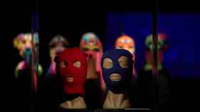 Máscaras, en la exposición del CCCB, titulada 'La máscara nunca miente' / EFE