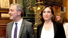 Jaume Collboni y Ada Colau, máximos responsables del gobierno de Barcelona / EFE