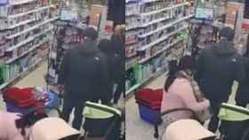 Una de las implicadas en el robo a una mujer que estaba haciendo la compra con su bebé en l'Hospitalet / RRSS