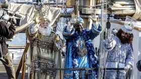 Los Reyes Magos en una de las últimas cabalgatas en Barcelona / EUROPA PRESS